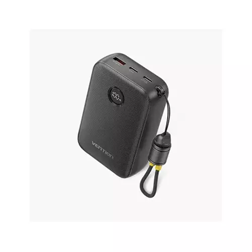 VENTION FKBB0-C 20000mAh 22.5W Power Bank with Built-in Type-C Cable