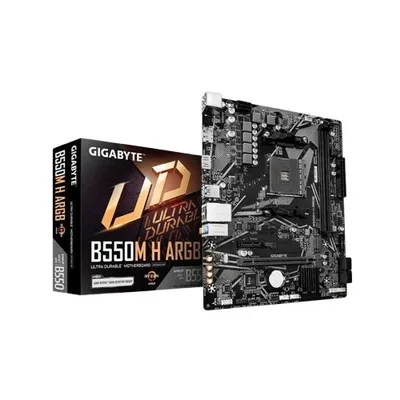 Gigabyte B550M H DDR4 AM4 Socket ARGB Motherboard
