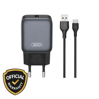 XO-L152 18W EU Fast Charger Adapter with Type C Cable