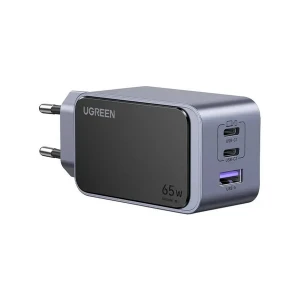 UGREEN Nexode S X553 (35042) USB & Dual USB-C 65W GaN Charger / Charging Adapter #35042 (2 Pin, EU)