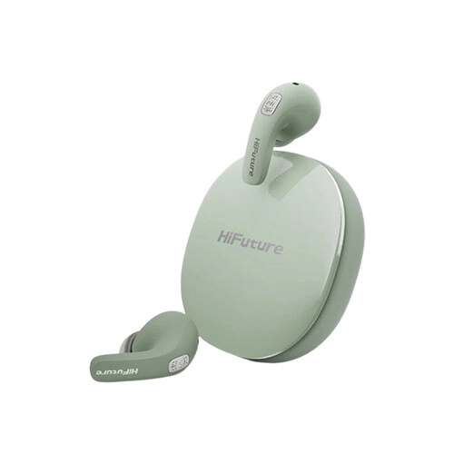 HiFuture FlyBuds4 AI BT 5.4 Earbuds (Matcha Green)
