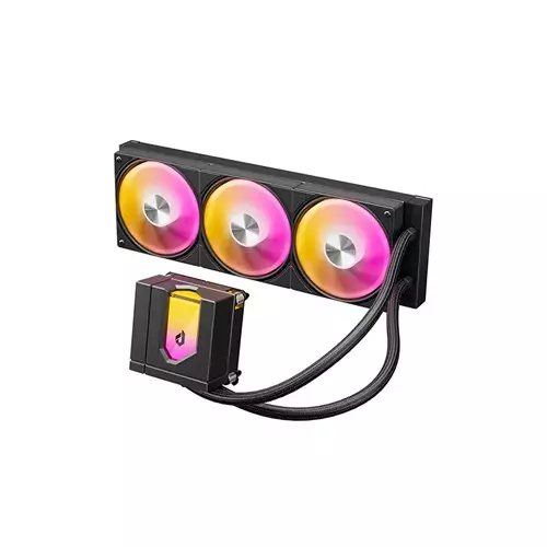 UpHere E360KC 360mm AIO Liquid CPU Cooler - Black