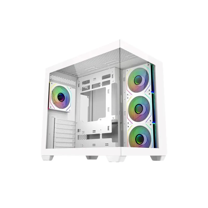 Cooler Master Elite 681 Mid Tower Micro-ATX Case (White)