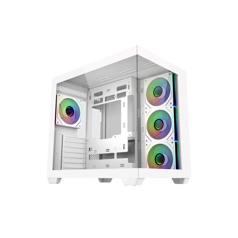 Cooler Master Elite 681 Mid Tower Micro-ATX Case (White)