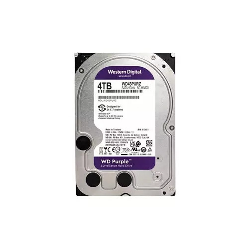 Western Digital WD43PURZ Purple 4TB Surveillance HDD