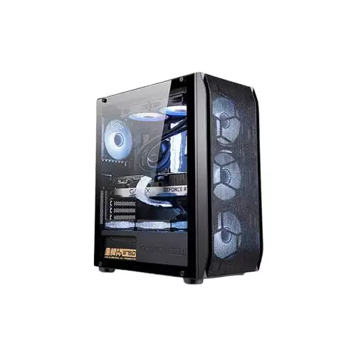 Golden Field Snow Pro Mid-Tower E-ATX Gaming Case (Black)