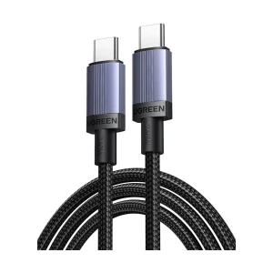 UGREEN L532 (65907) USB Type-C Male to Male 1 Meter Black Cable # 65907 (240W)
