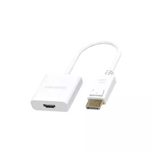 Yuanxin YDP-014 DisplayPort Male to HDMI Female White Converter# YDP-014