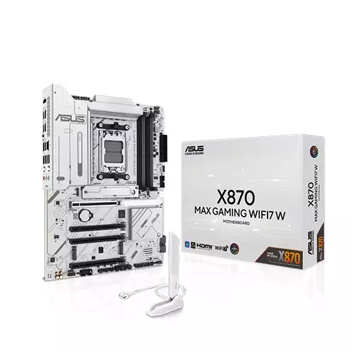 ASUS X870 MAX GAMING WIFI7 W AM5 ATX Motherboard