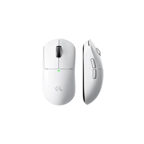 MCHOSE A5 V3 Ultralight 8K Ergonomic Wireless Gaming Mouse White