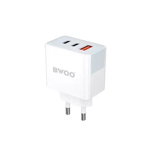 BWOO BO-CDA133 3 in 1 Fast Wall Charger Adapter