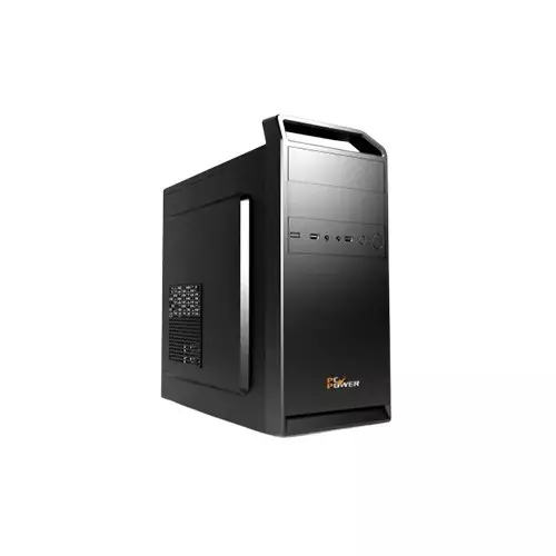 PC Power Pro Case V4 BK Desktop Case with Power Supply