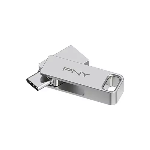 PNY Duo Link 256GB USB 3.2 Type-C Type-A Dual Pen Drive