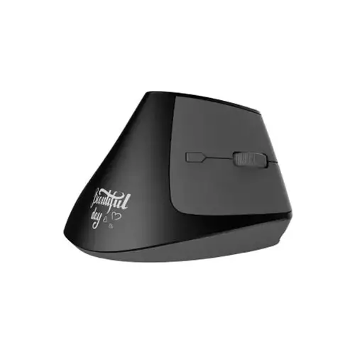 AJAZZ i300 Dual Mode Wireless Ergonomic Mouse (Black)