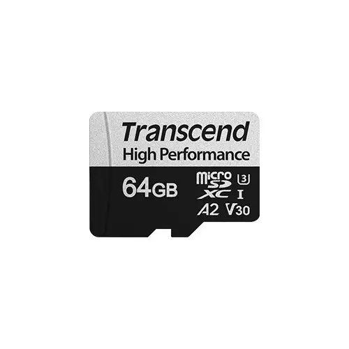 Transcend TS64GUSD330S 64GB UHS-I U3 MicroSD Memory Card