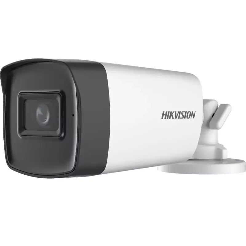 HikVision DS-2CE17H0T-IT3FS 5 MP Audio Fixed Bullet Camera Built-in Microphone