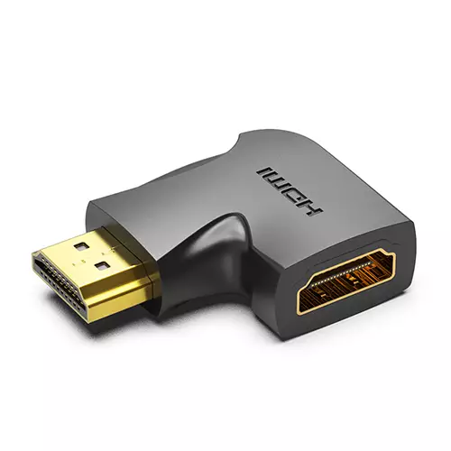 Vention AIQB0 HDMI Male to Female Vertical Flat Adapter