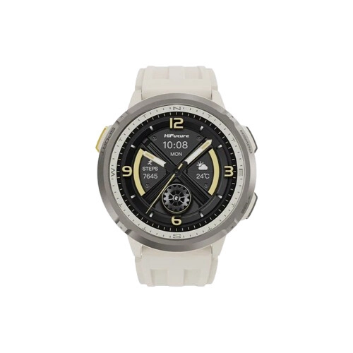 HiFuture MIX 3 1.43 Inch AMOLED Smartwatch (Latte)
