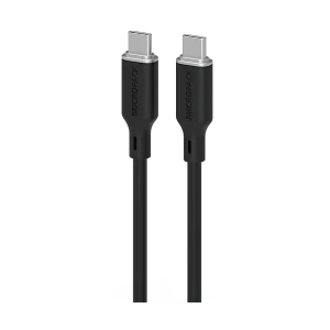 Micropack USB Type-C Male to Male, 1.2 Meter, Black Data Cable # MC-C60 (60W)