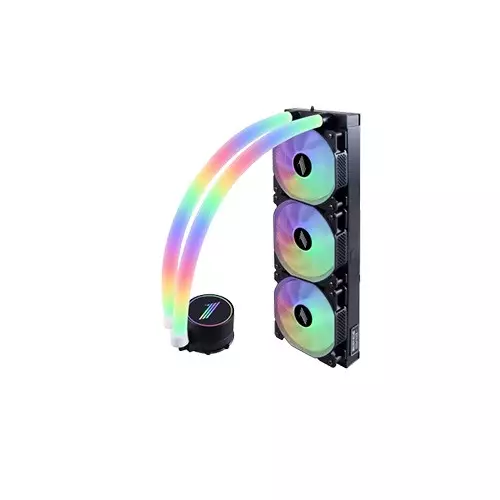 1stplayer MT360 Mothra ARGB Liquid CPU Cooler (Black)