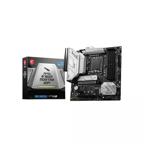 MSI MAG B760M MORTAR WIFI DDR5 12TH/13TH GEN MOTHERBOARD