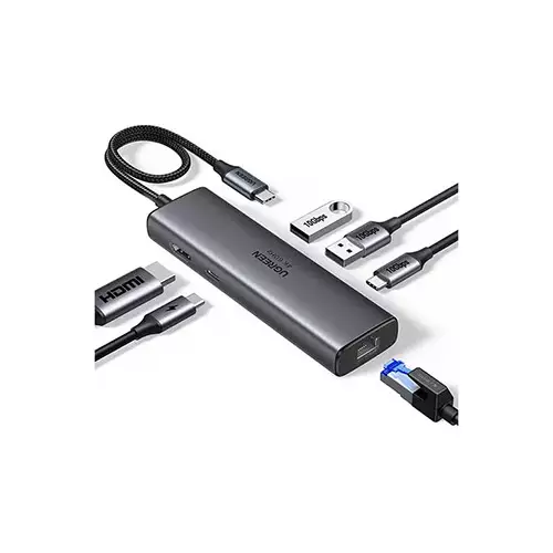 Ugreen CM512 (45000) 6-in-1 Multifunctional USB-C Hub