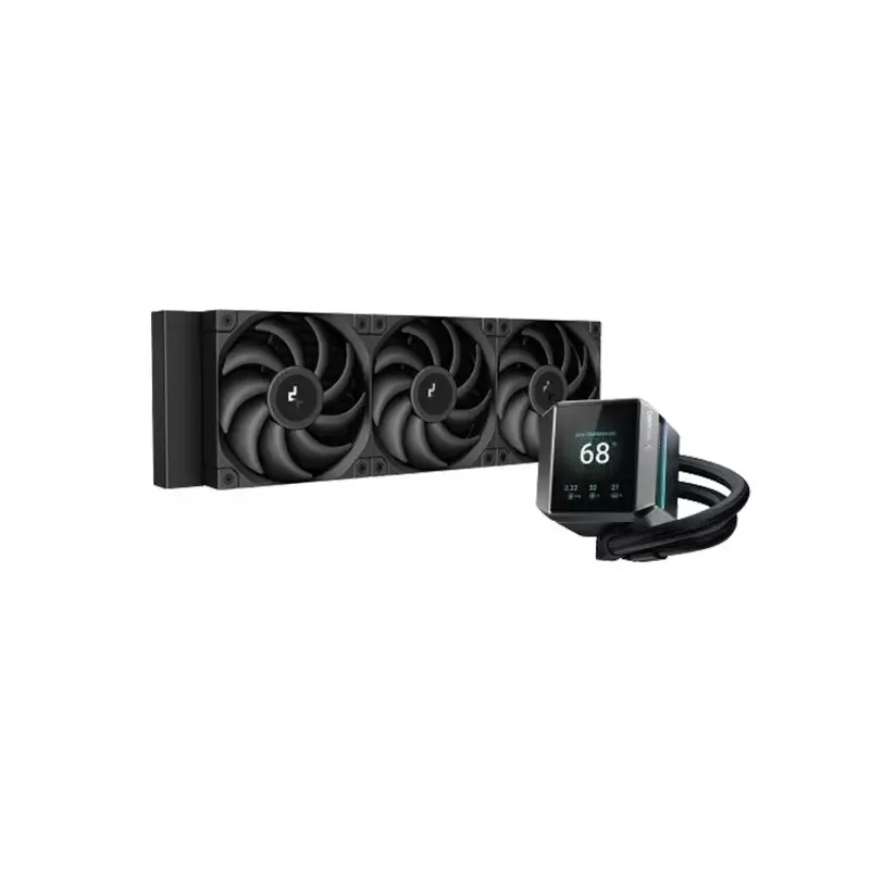 DeepCool Mystique 360 360mm AIO CPU Water Cooler with LCD Display